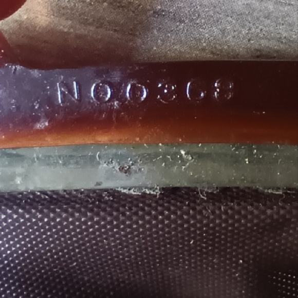 Capri Vintage Brown Leather Clutch Marked No. 0368 - Picture 7 of 9